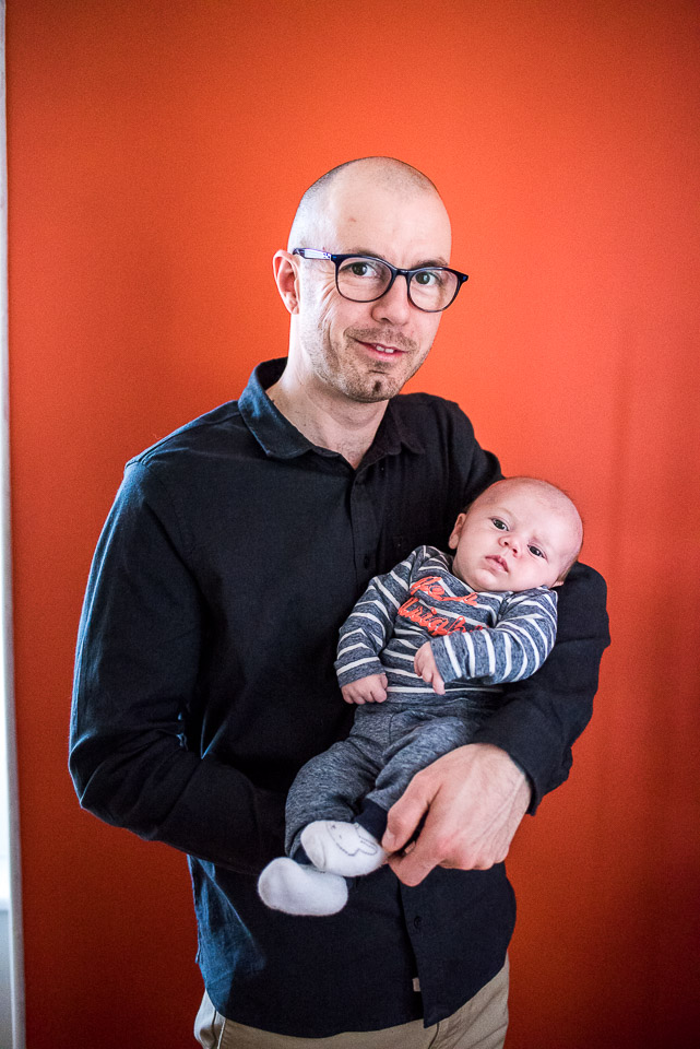 portrait papa-bébé